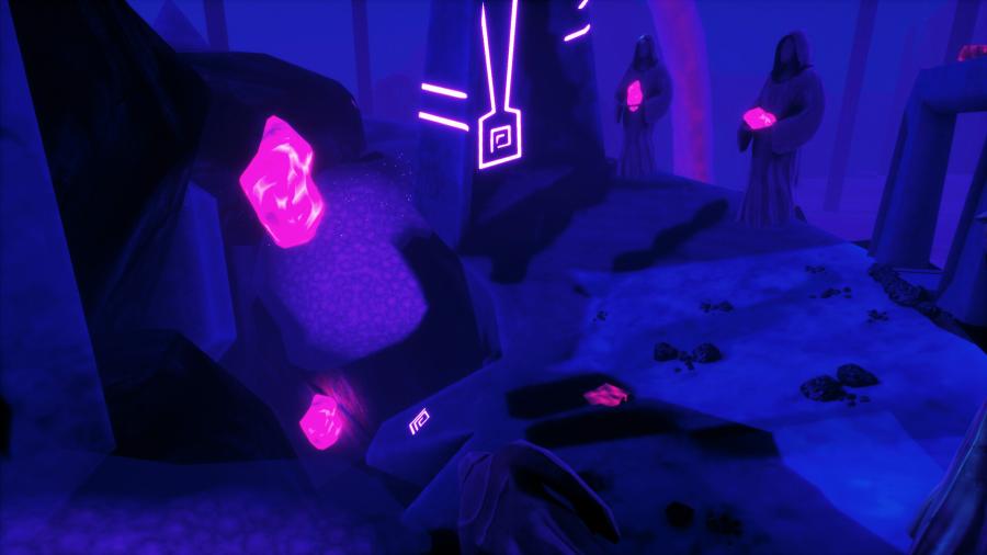 MFA in design graduate Morgan Brantner used his game design focus to create the game Abyss as part of his thesis project. 