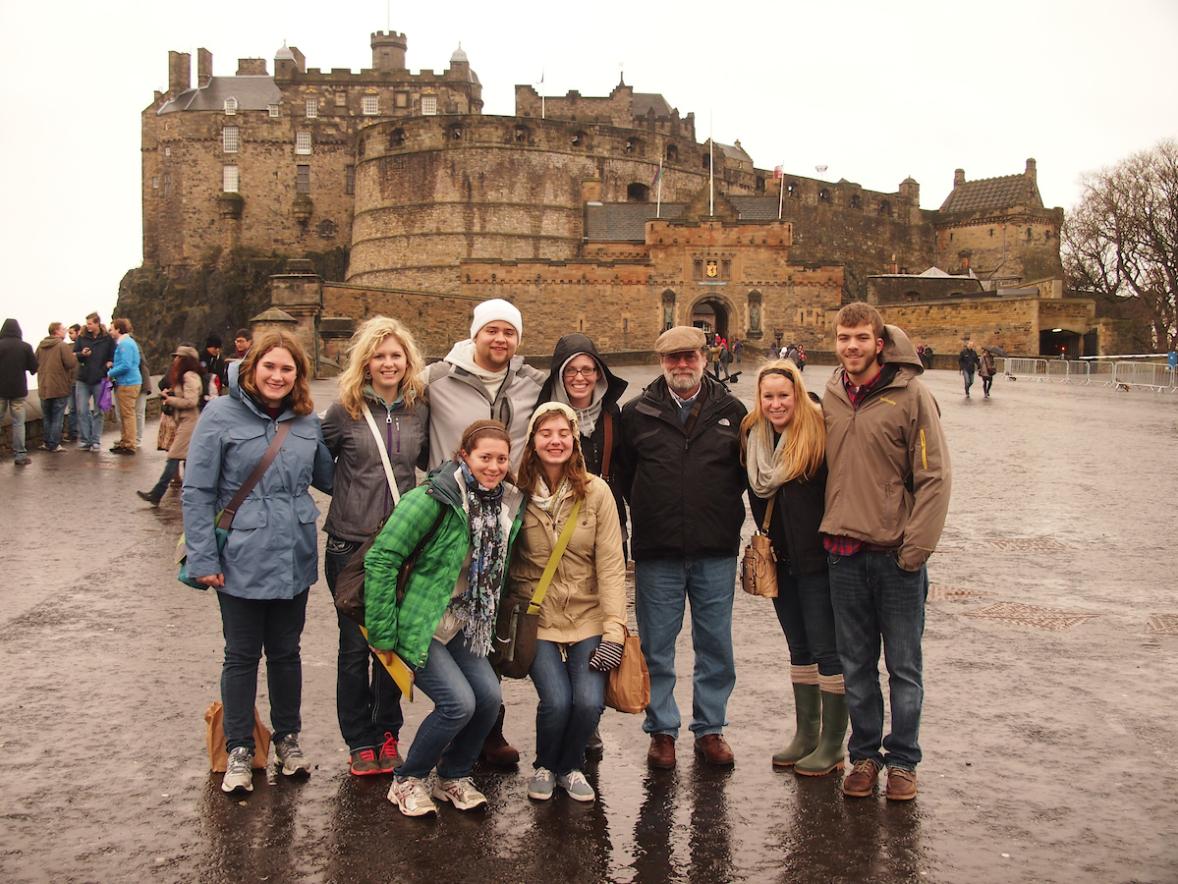 JUMPSTART: Scotland students in Edinburgh.