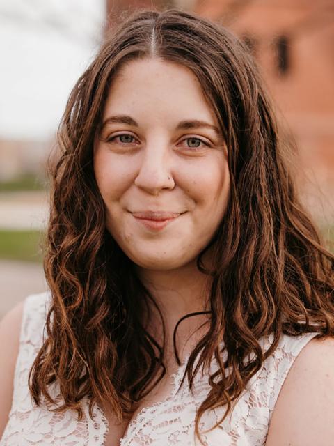 Abi Gardiner earned three bachelor’s degrees from UW-Stout in four years. 